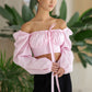 Camasa-corset Pink